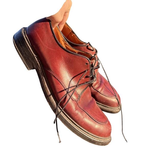 Allen Edmonds Brentwood Lace Up Leather Dress Shoes Men 9 D Men Burgundy Brown main image 15